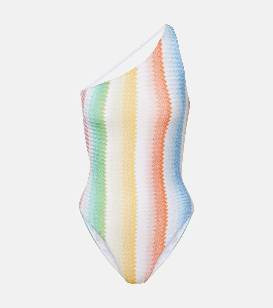 missoni zigzag lamé swimsuit