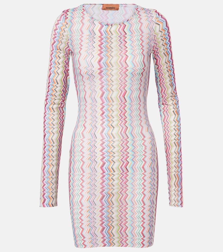 missoni zigzag minidress