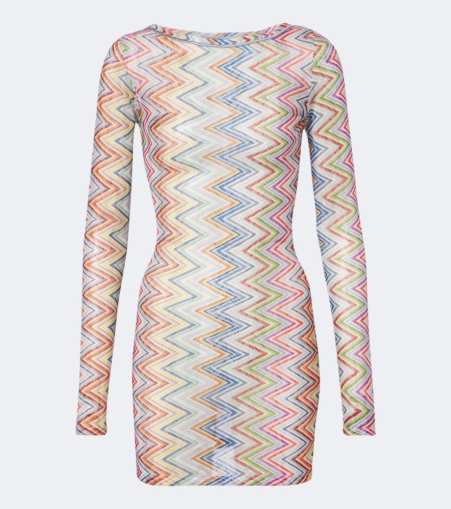 missoni zigzag minidress