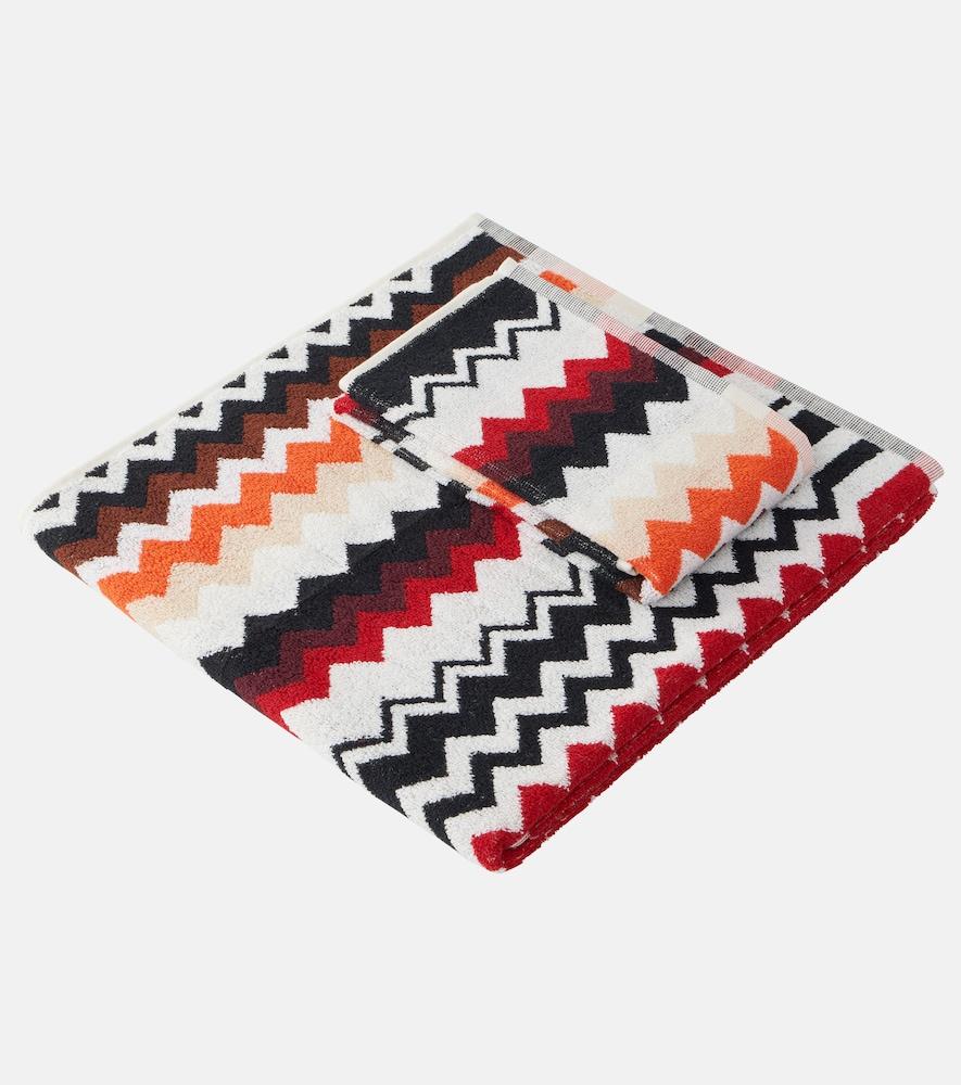 missoni zigzag set of 2 cotton towels