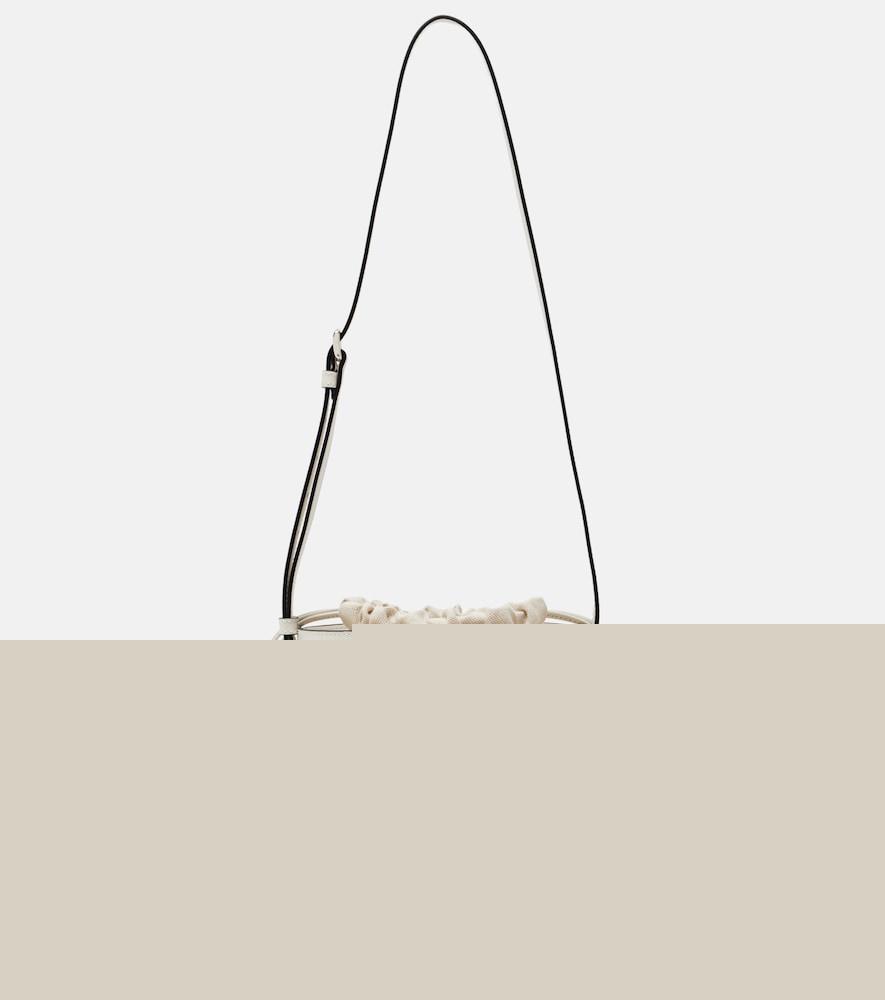 miu miu leather bucket bag