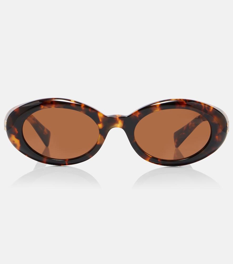 miu miu rêverie oval sunglasses