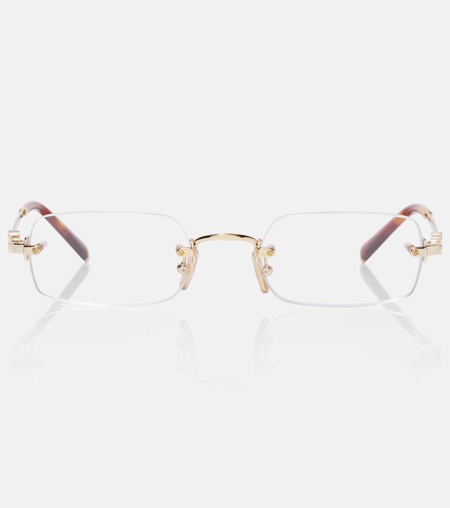 miu miu rectangular glasses