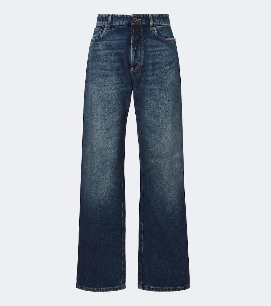 miu miu wide-leg jeans