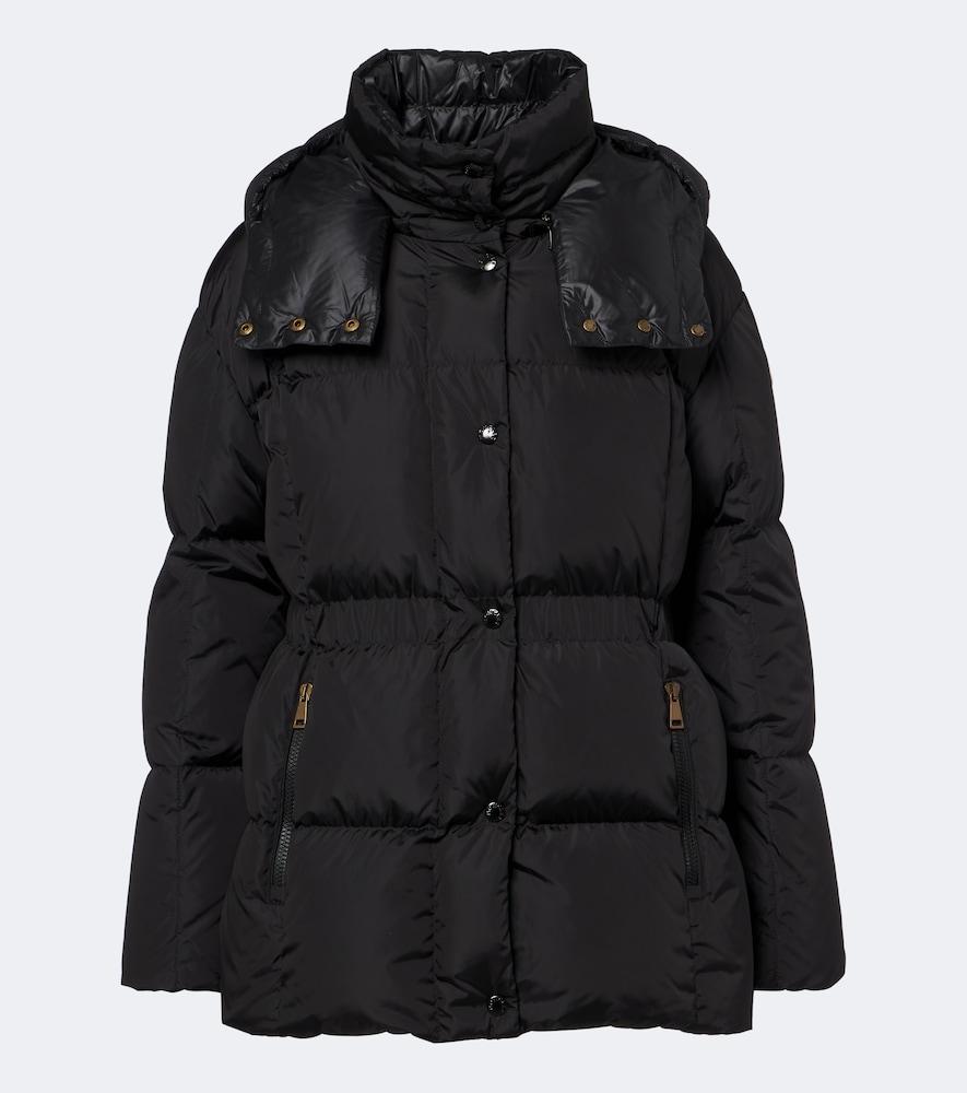 moncler agneux hooded padded-down jacket