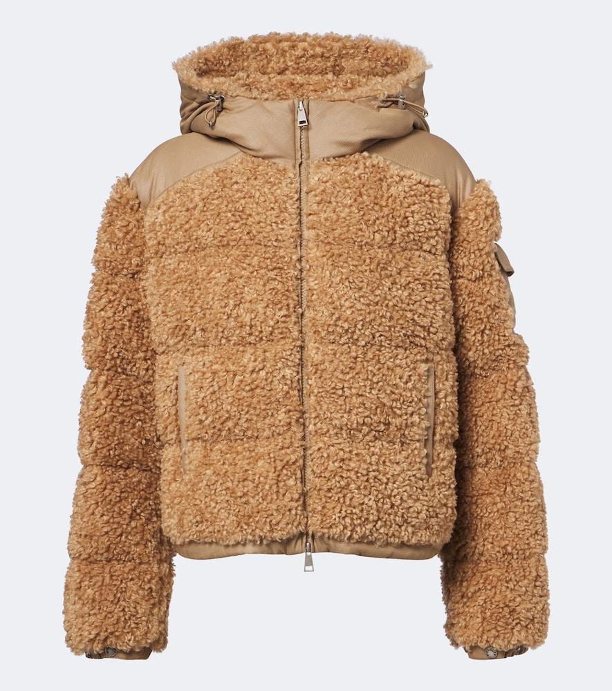 moncler alpestre teddy down jacket