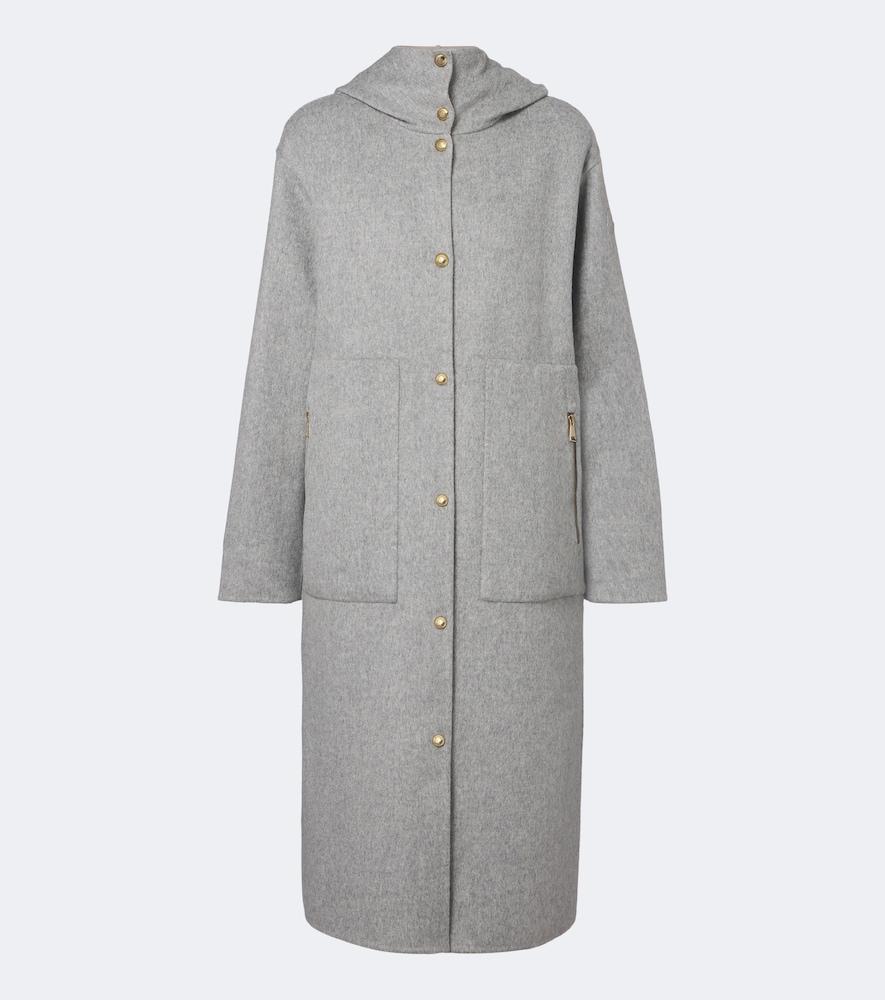 moncler anthrene reversible wool and cashmere down coat