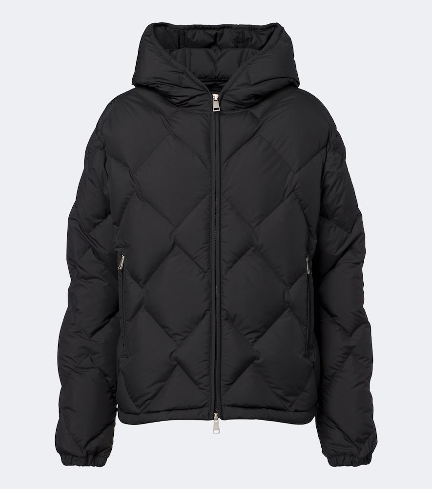 moncler arvouinne hooded quilted down jacket