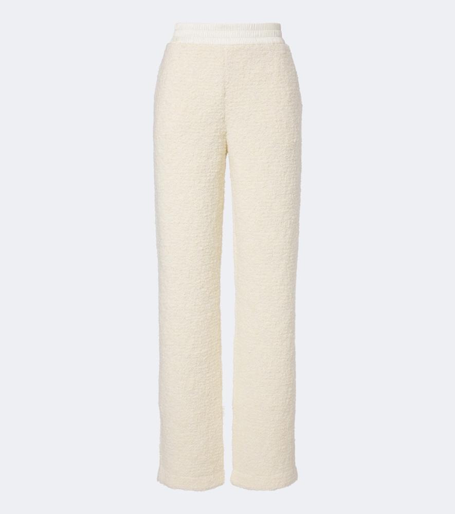 moncler bouclé straight pants