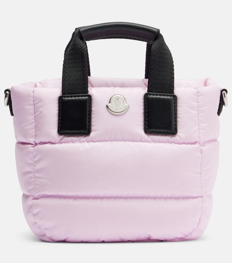 moncler cardoc micro down top-handle bag