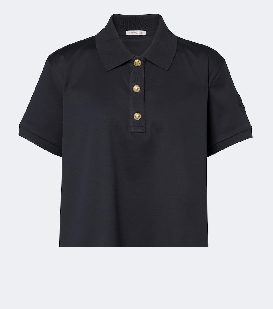 moncler cotton jersey polo shirt