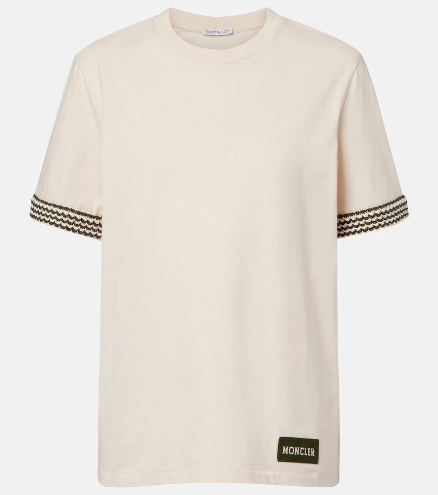 moncler cotton jersey t-shirt