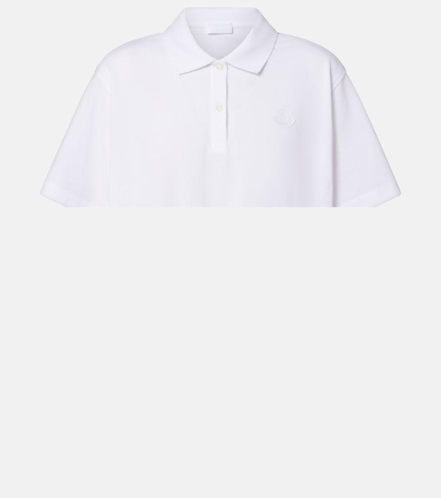 moncler cotton piqué polo shirt