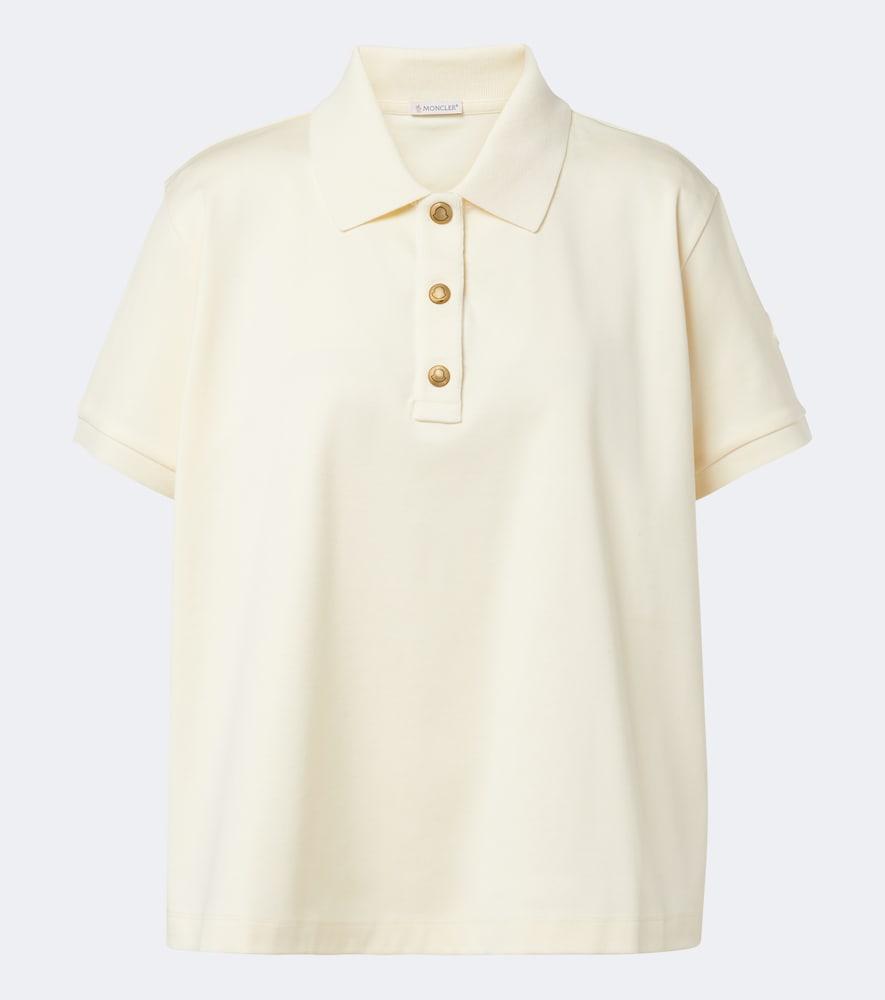 moncler cotton polo shirt