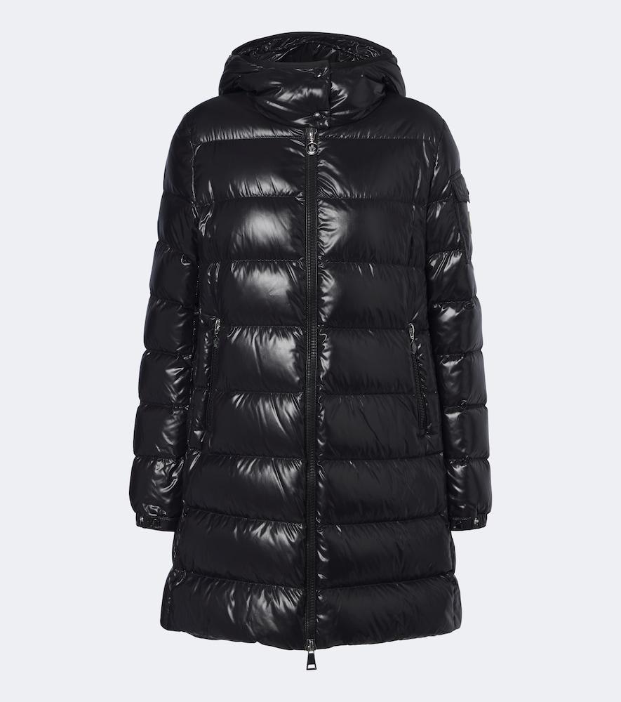 moncler courcelles hooded down coat