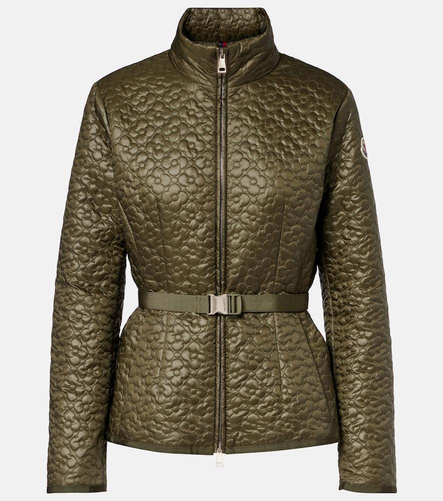moncler geranium quilted down jacket