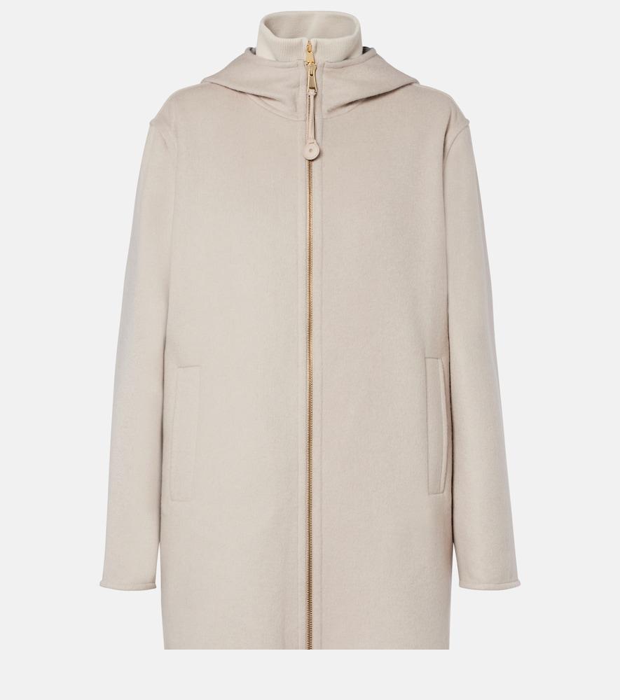 moncler hemiptere wool and cashmere jacket