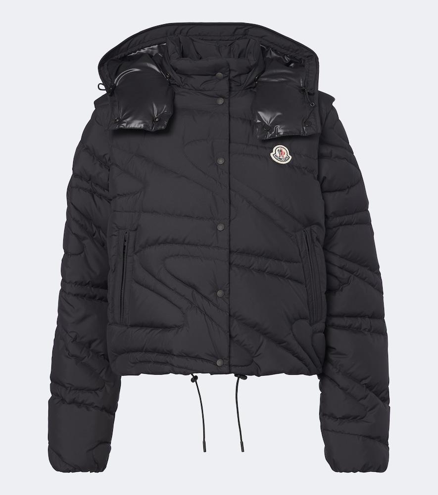 moncler leona hooded down jacket