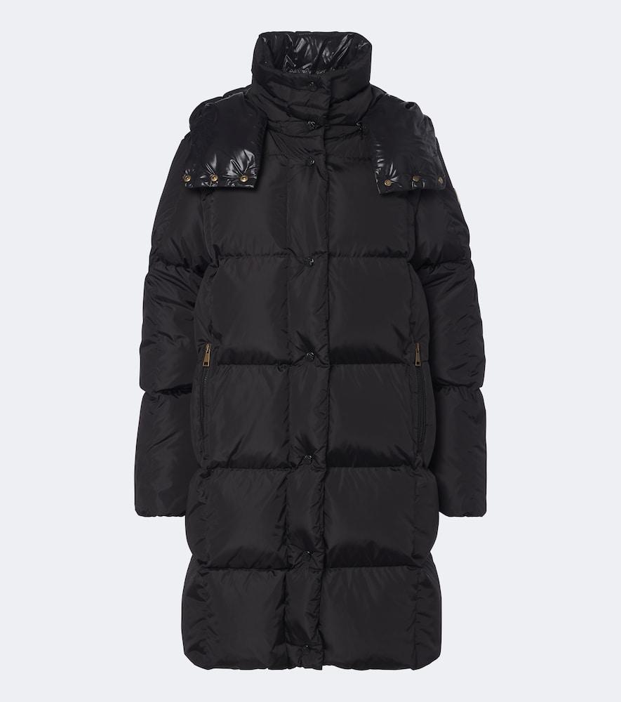 moncler litte hooded down coat