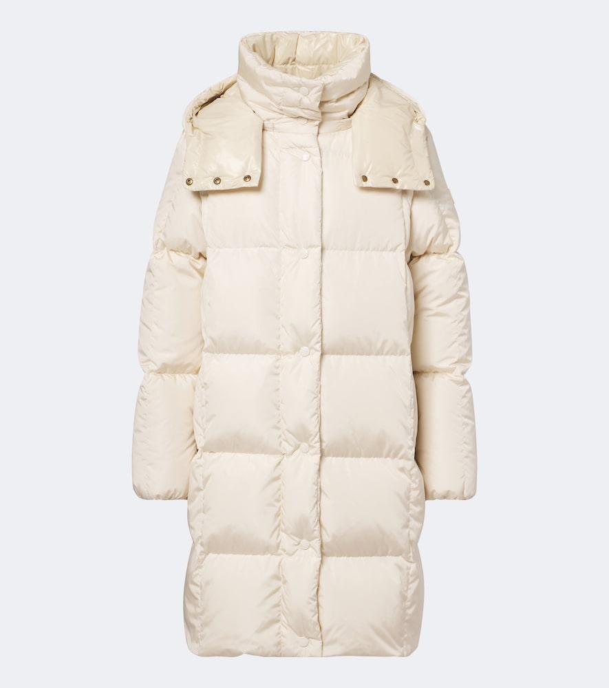 moncler litte hooded down coat