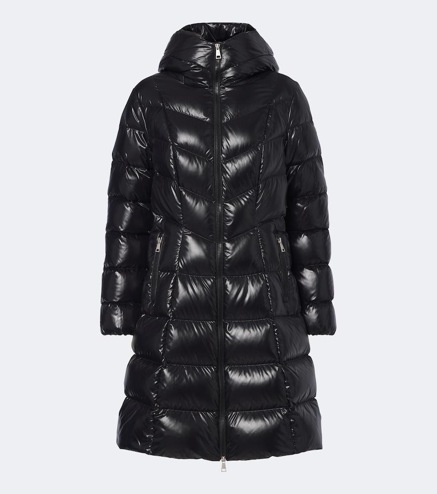 moncler marusse hooded quilted down coat