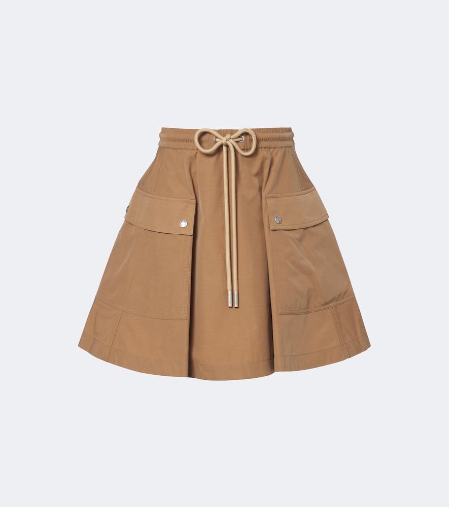 moncler pleated miniskirt