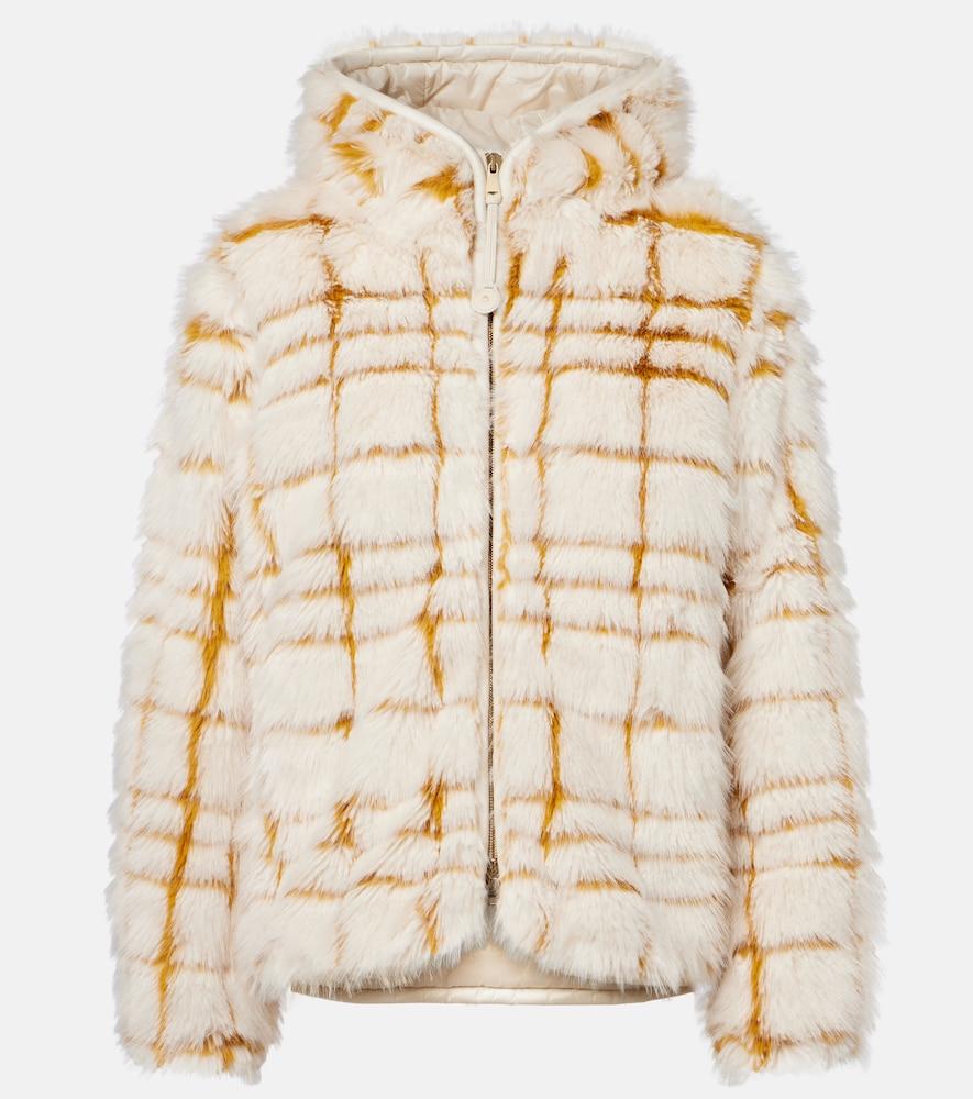 moncler pluvier checked jacket