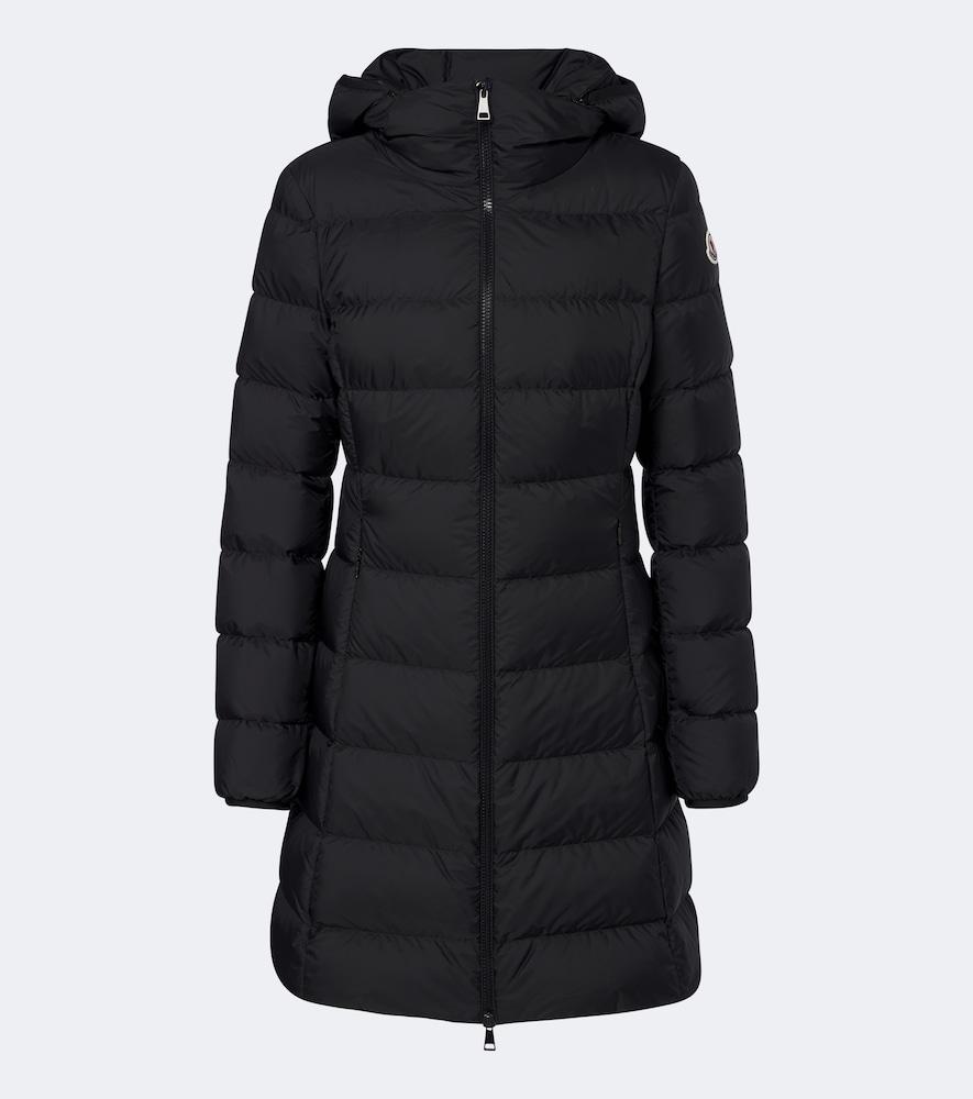 moncler technical down coat