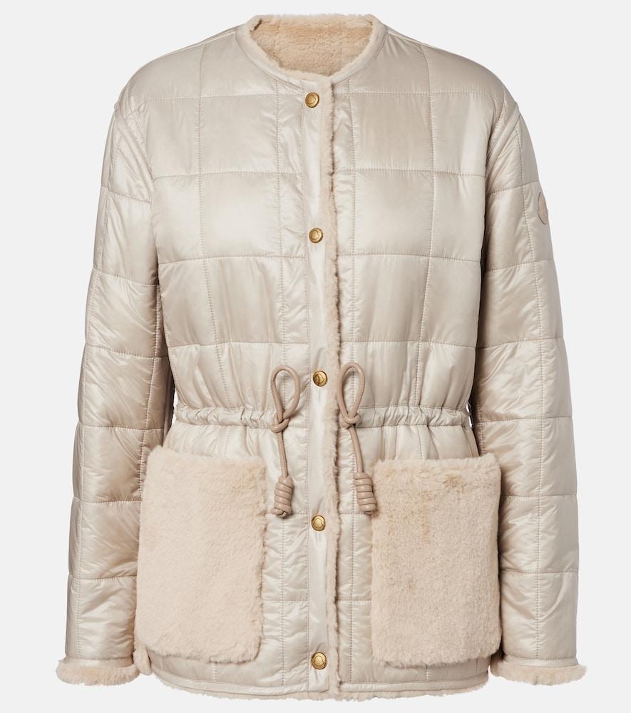moncler tipule quilted reversible down jacket