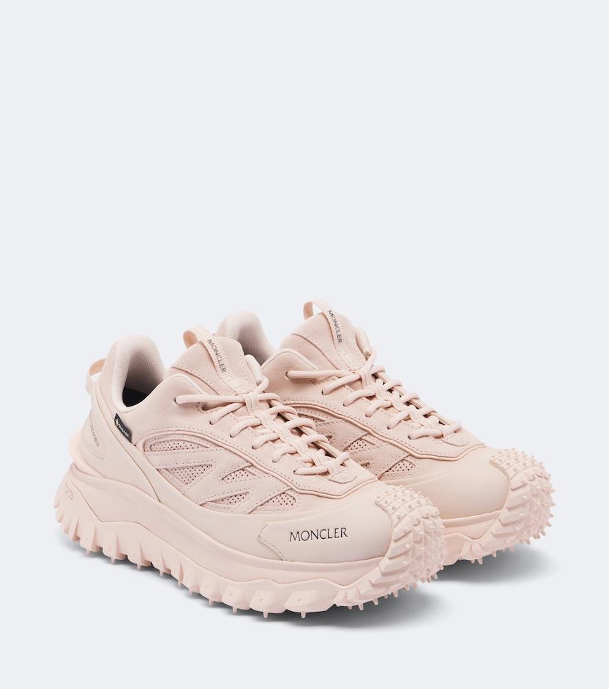 moncler trailgrip gtx suede sneakers