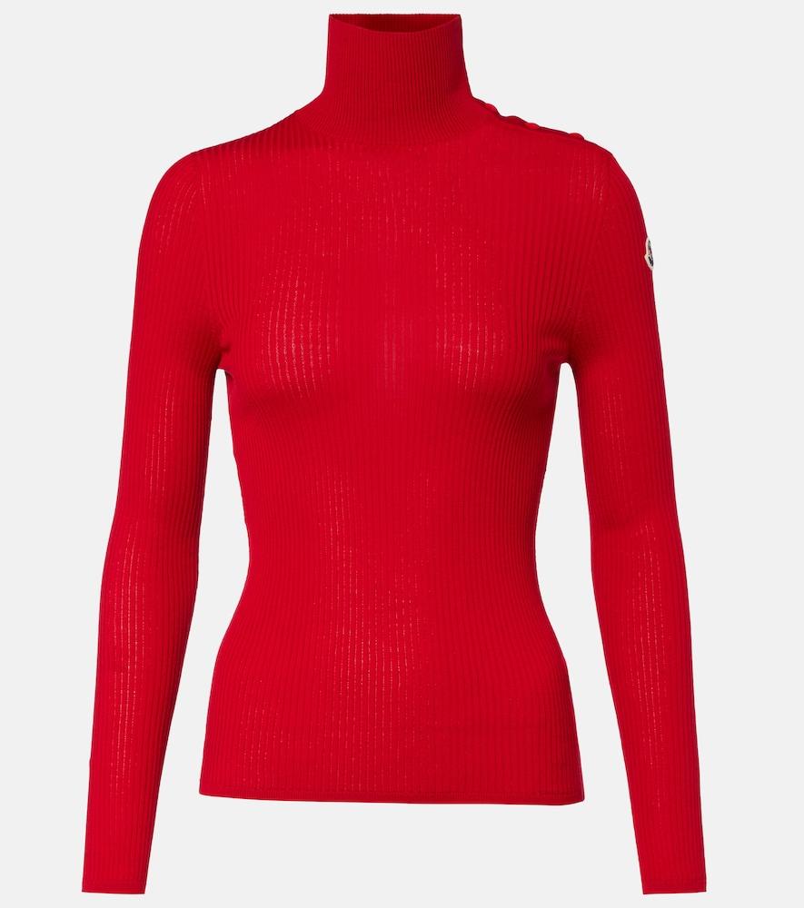 moncler virgin wool turtleneck sweater