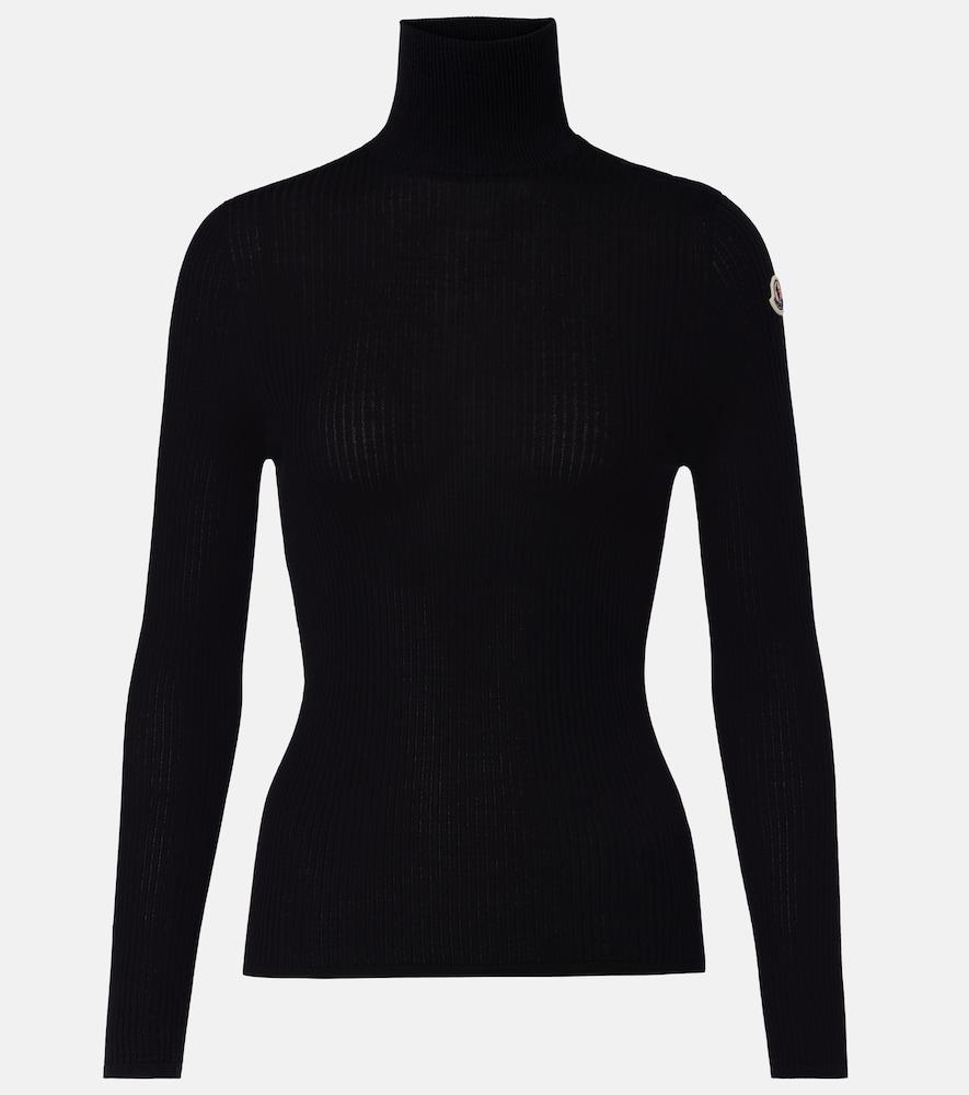 moncler virgin wool turtleneck sweater