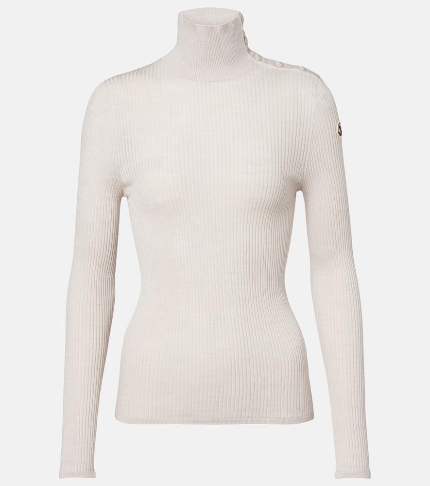 moncler virgin wool turtleneck sweater