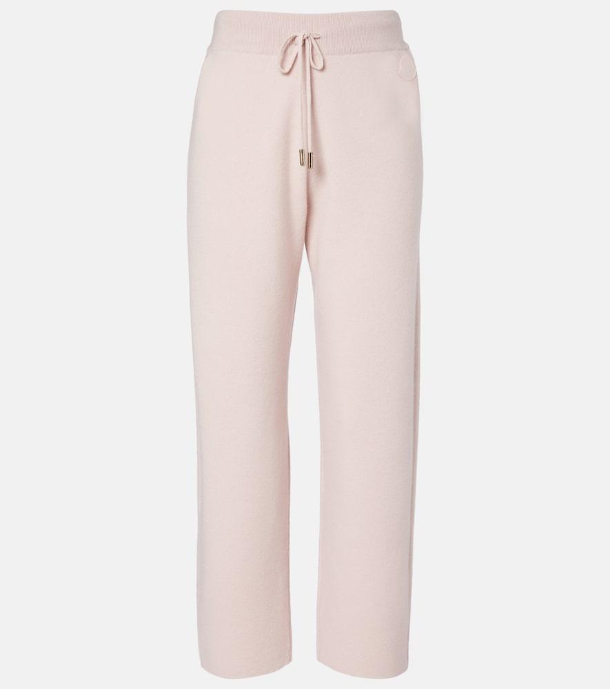 moncler wool and cashmere sweatpants