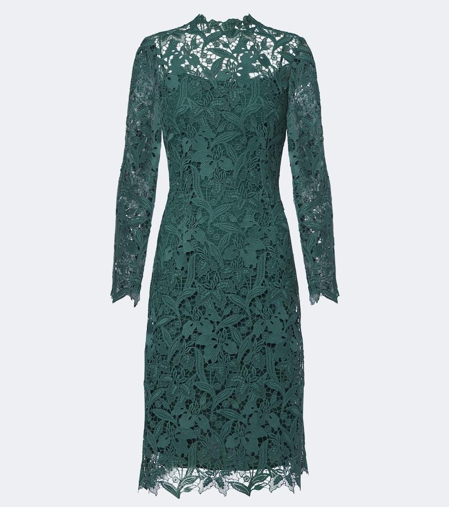 monique lhuillier lace minidress