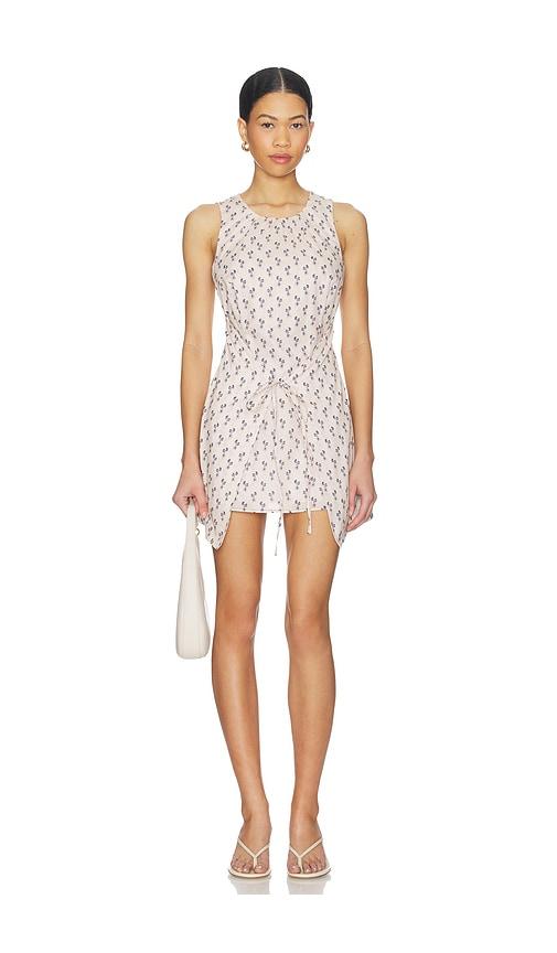 montce ale mini dress in cream. - size m (also in s, xs)