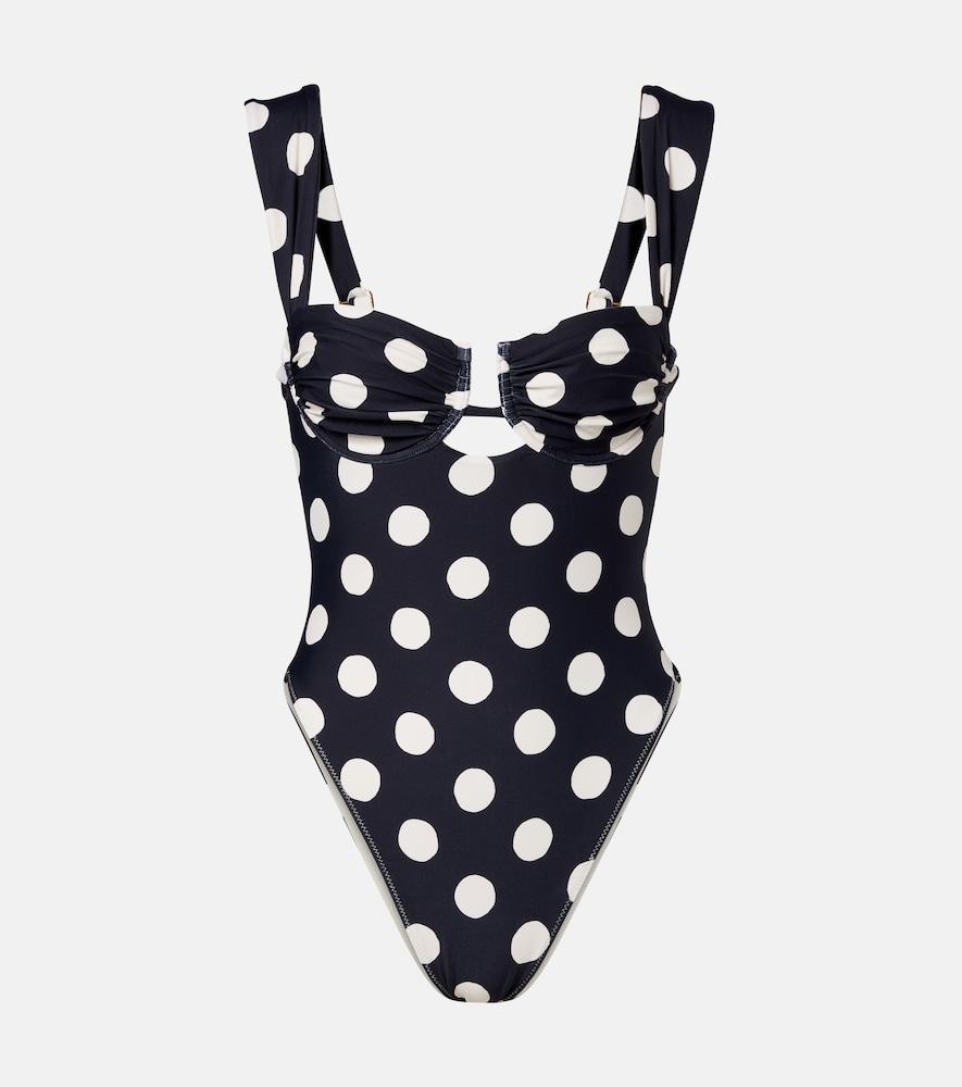 montce bella polka-dot swimsuit