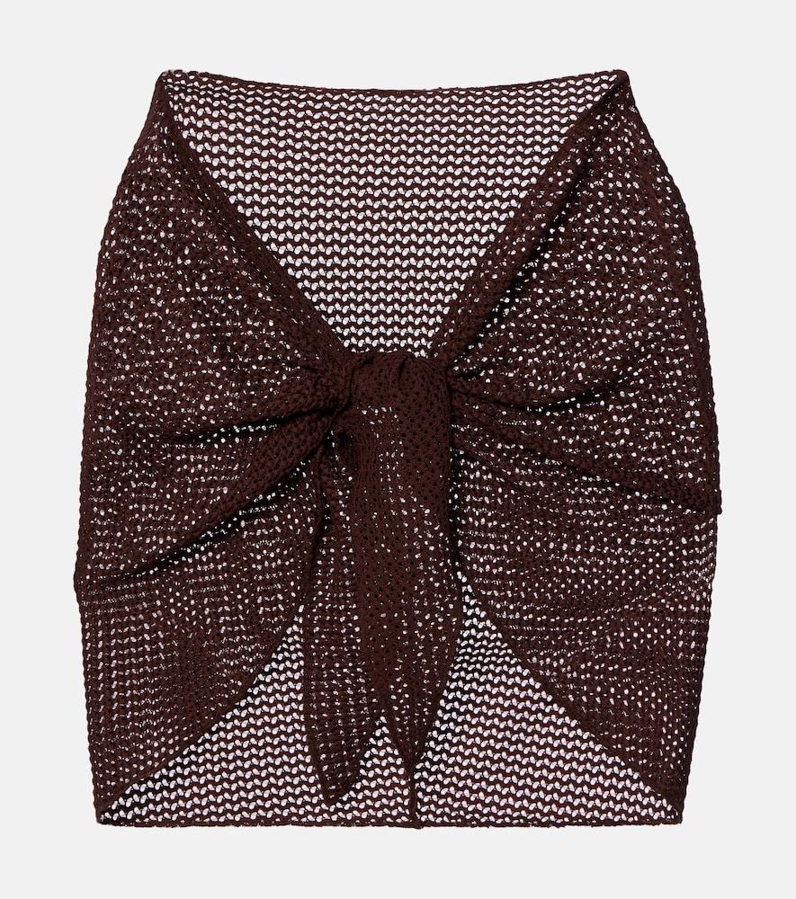 montce crochet beach cover-up