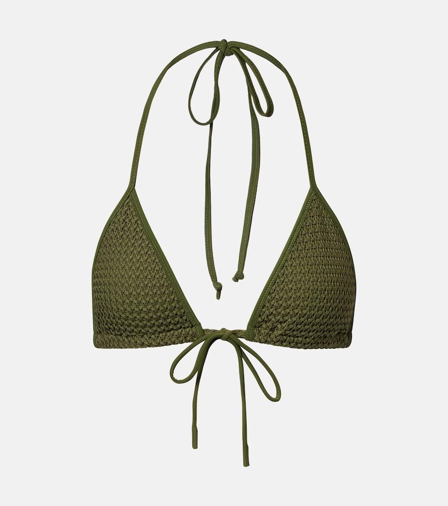 montce emma crochet bikini top