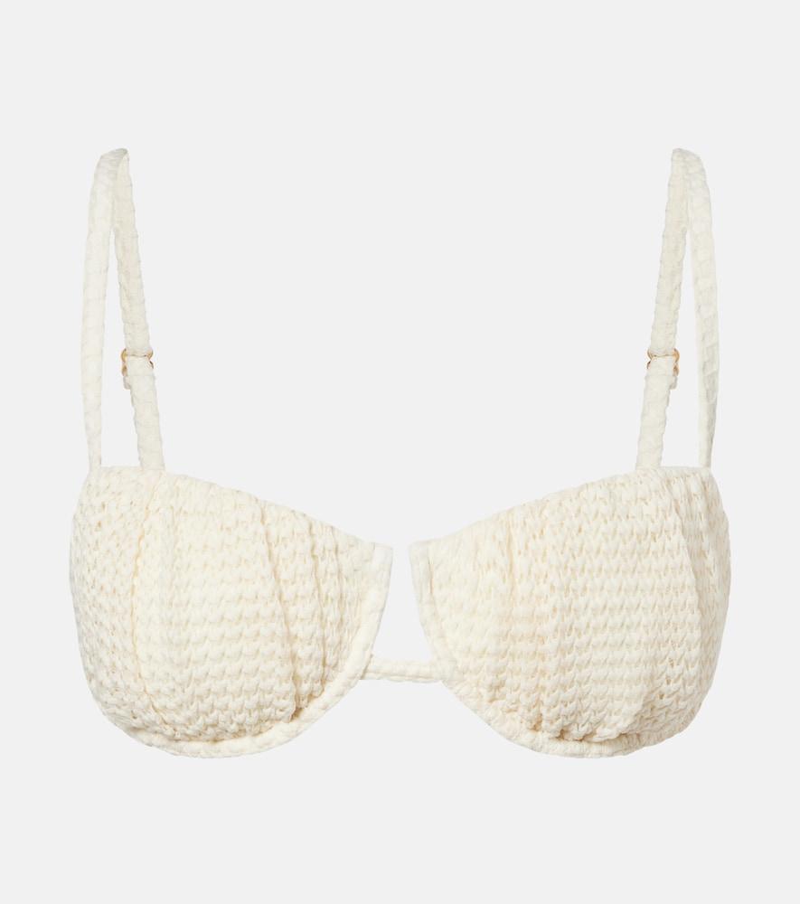 montce simonette knitted bikini top