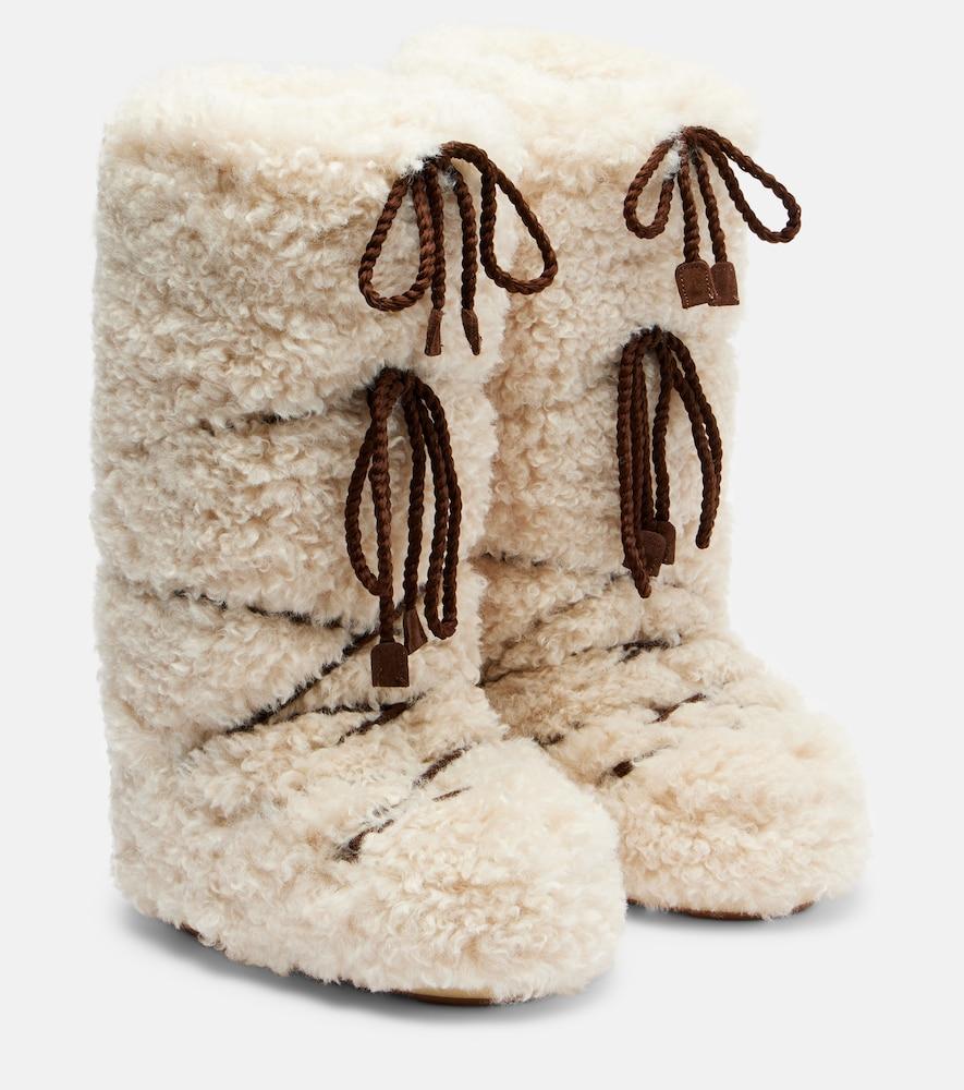 moon boot icon knee-high snow boots