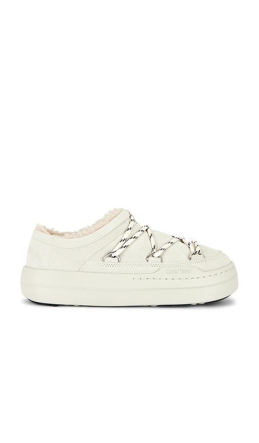 moon boot park slipper in white. - size 39 (also in 40, 41)
