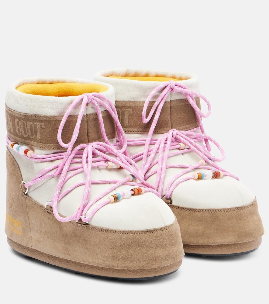moon boot x guest in residence icon low snow boots