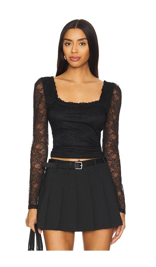 more to come micayla top in black. - size s (also in xs)