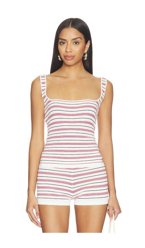 more to come tameka knit top in white. - size l (also in m, s, xs)