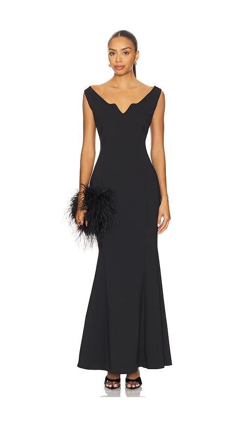 mother of all avery maxi sleeveless dress in black. - size m (also in xs, s)