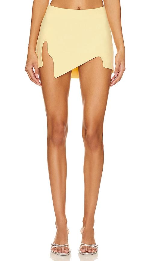 mother of all charlotte skirt in yellow. - size m (also in l)