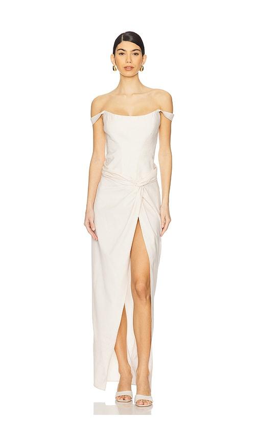 mother of all olive dress in cream. - size s (also in xs)
