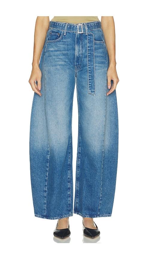 mother the belted spoonful nerdy in blue. - size 24 (also in 25, 26, 27, 28, 29, 30, 31, 32, 33, 34)