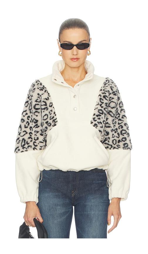 mother the funnel neck drop inset in multi. - size l (also in m, s, xl, xs)